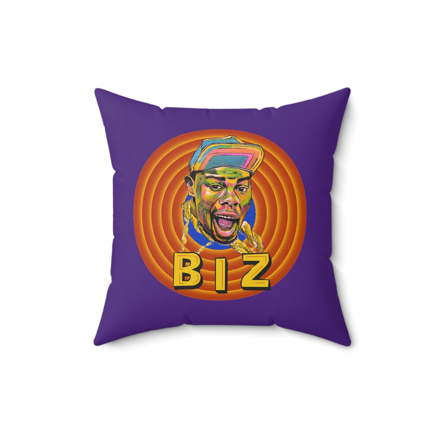 BIZ Spun Polyester Square Pillow