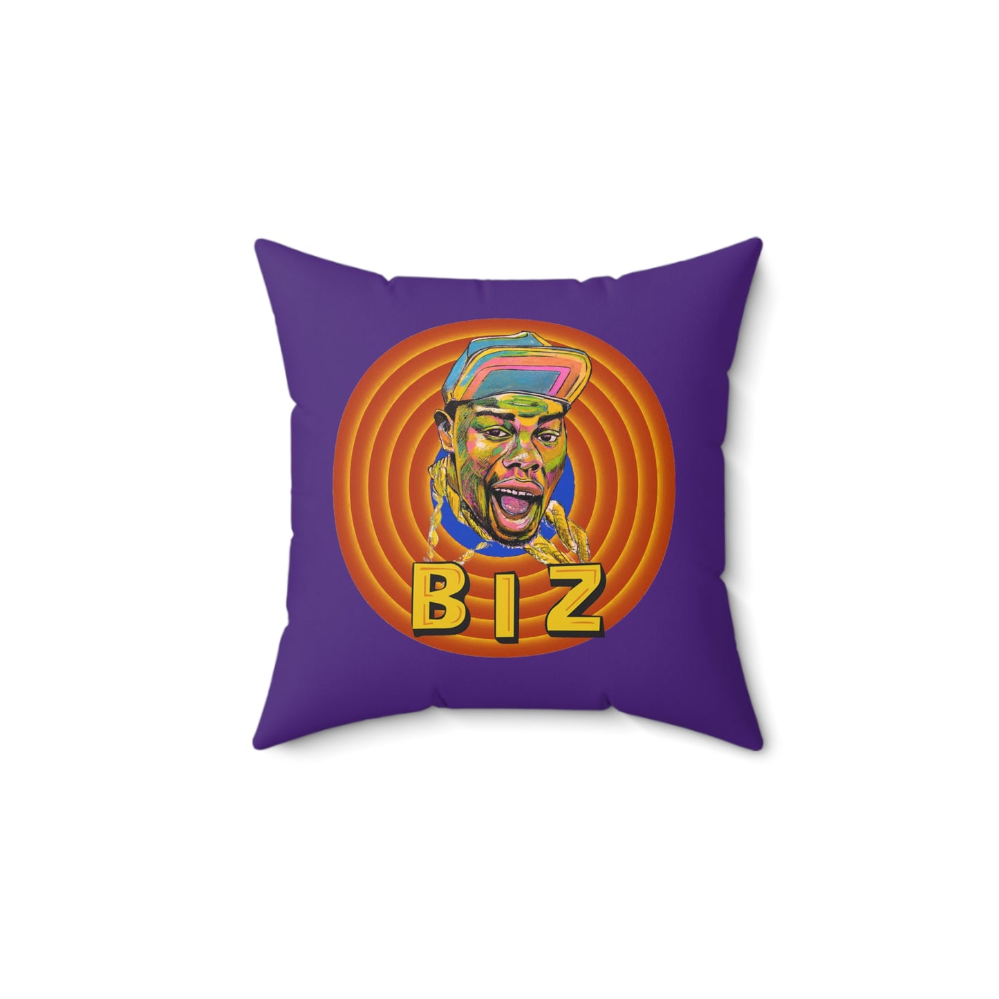 BIZ Spun Polyester Square Pillow