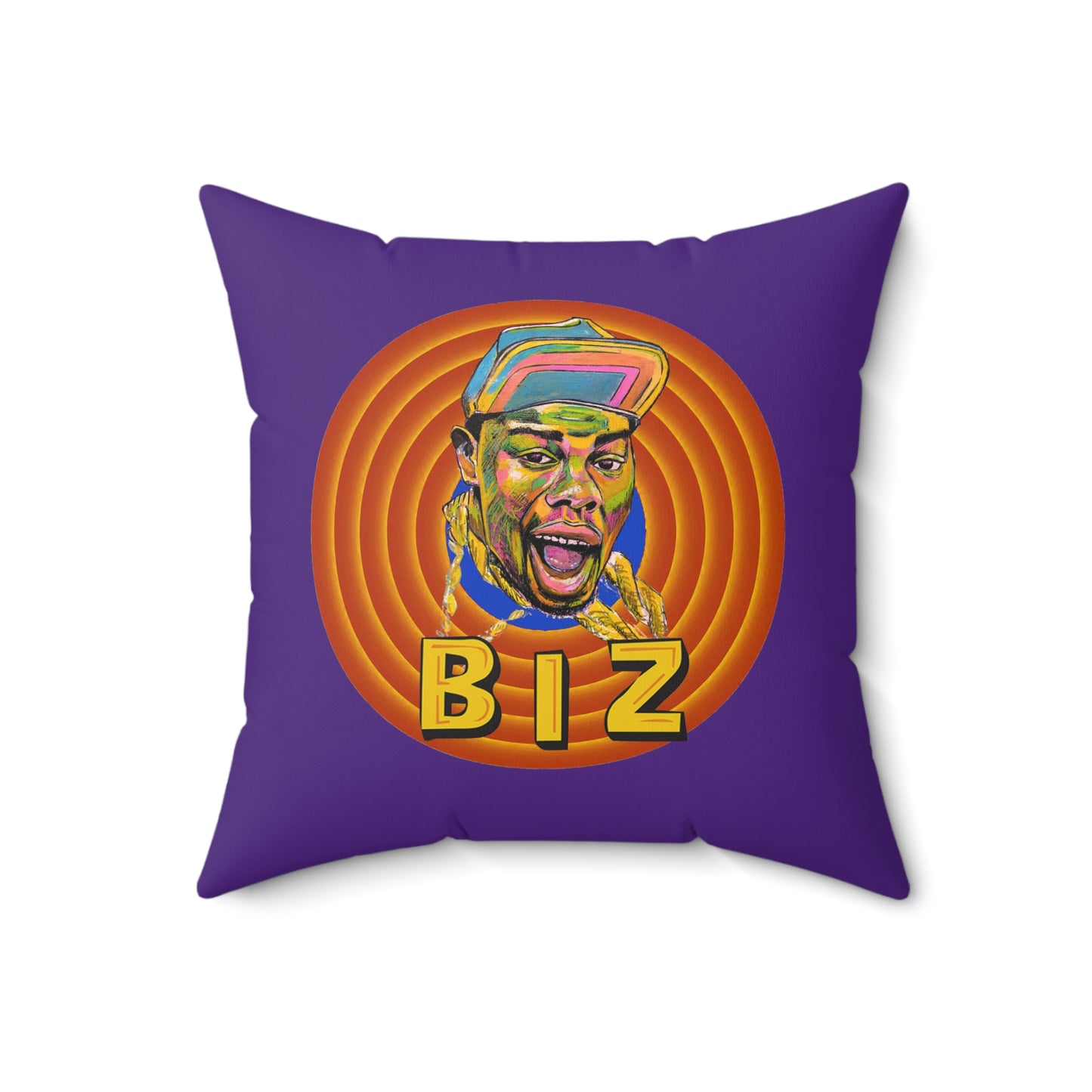 BIZ Spun Polyester Square Pillow