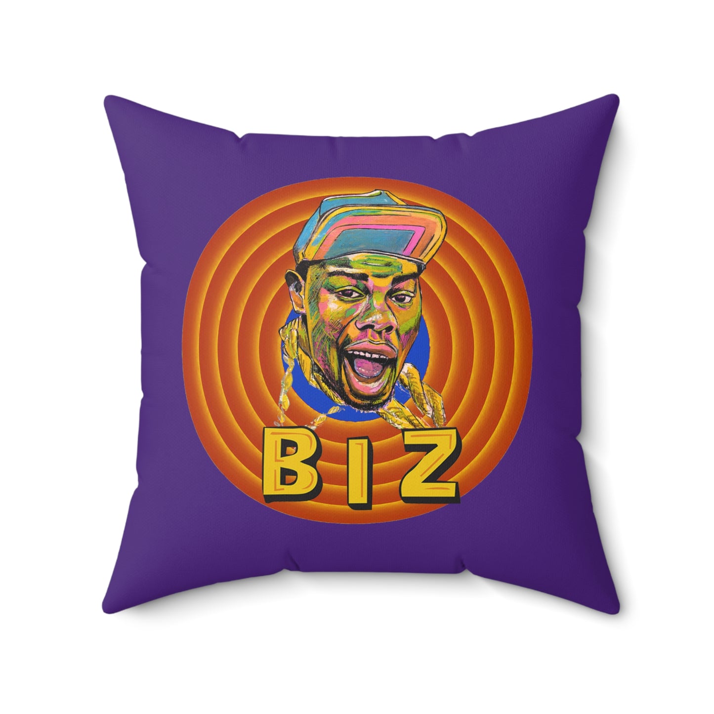 BIZ Spun Polyester Square Pillow